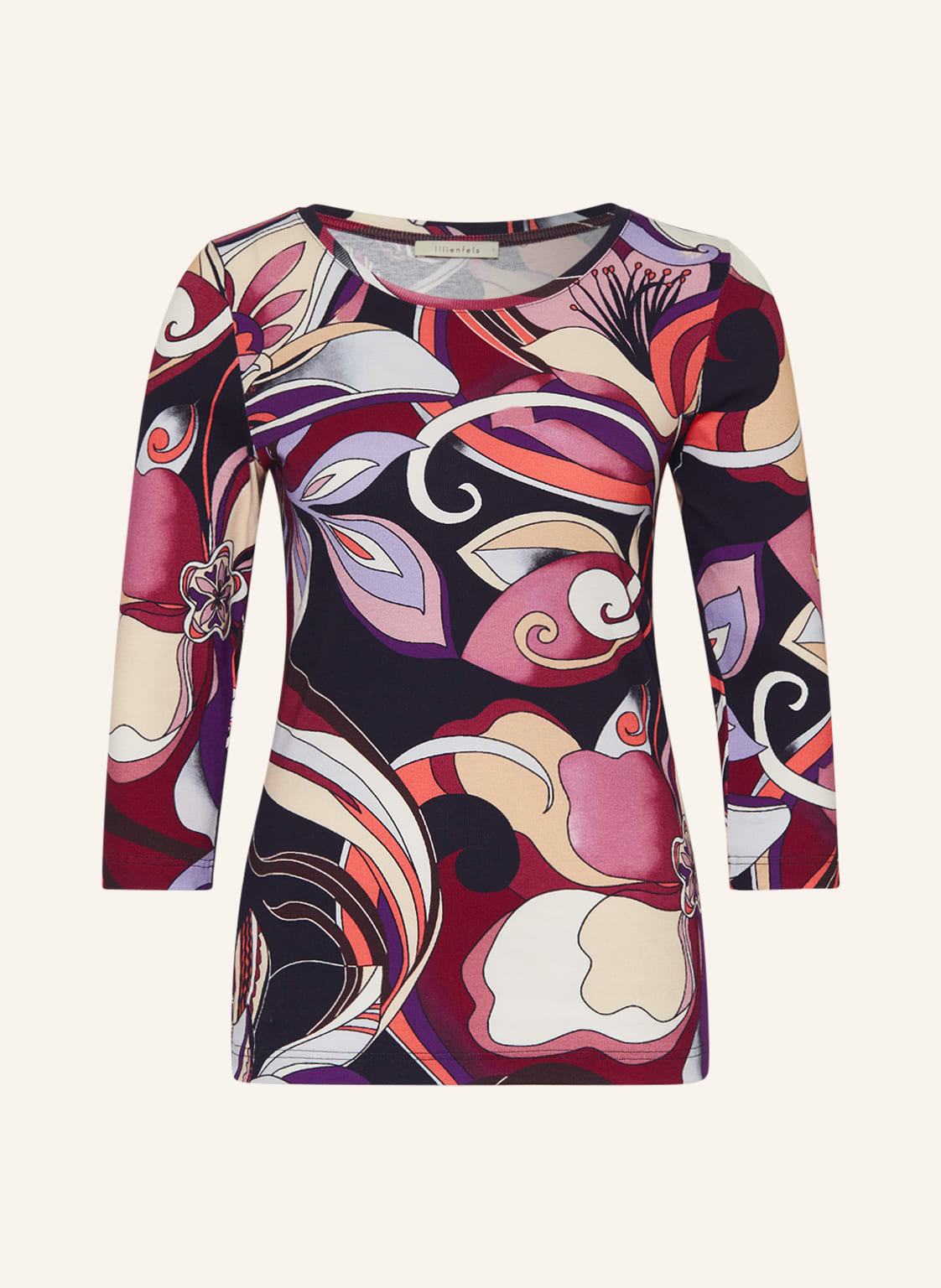 Image of Lilienfels Shirt Mit 3/4-Arm violett