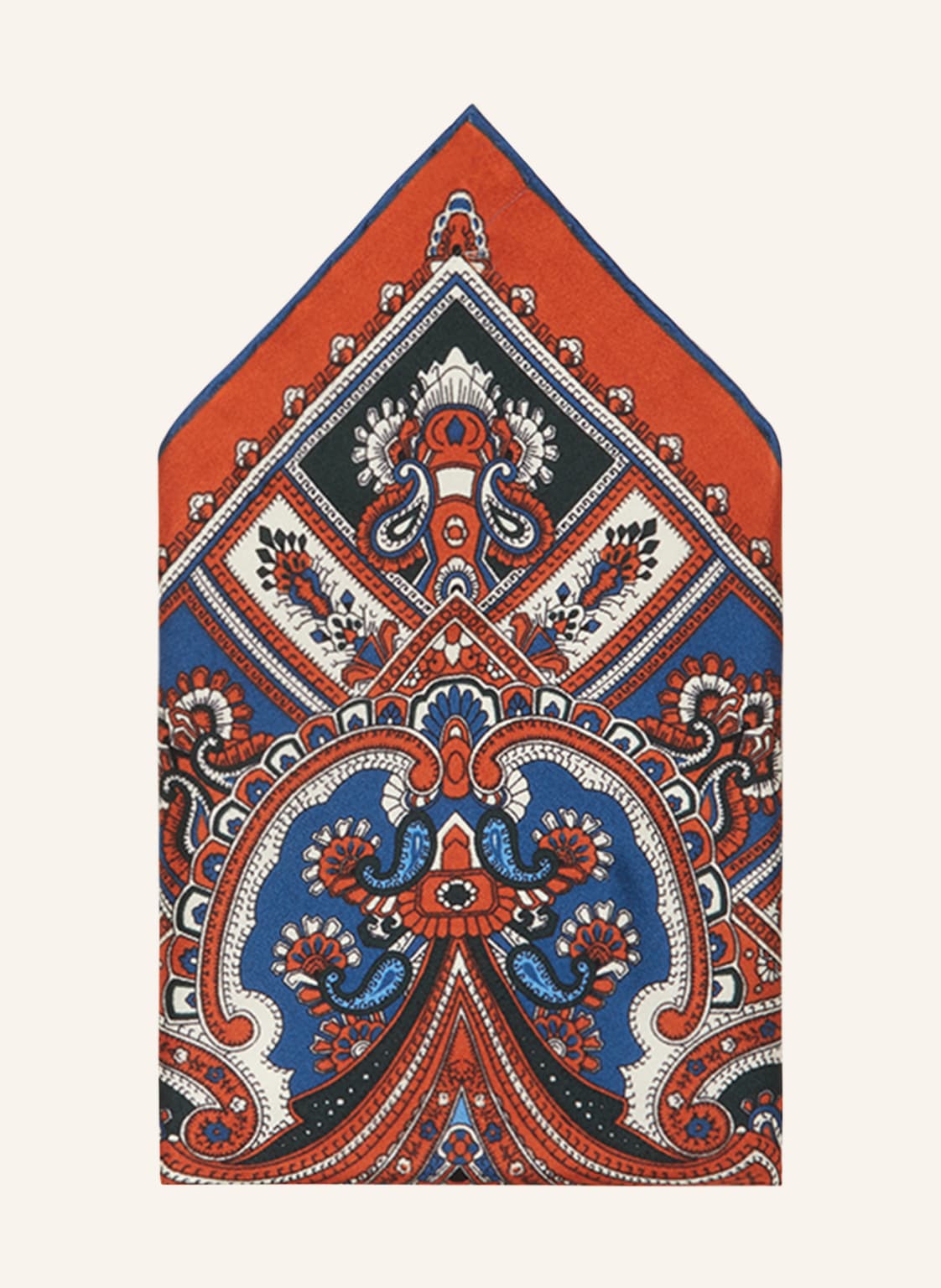 Image of Simonnot-Godard Einstecktuch rot