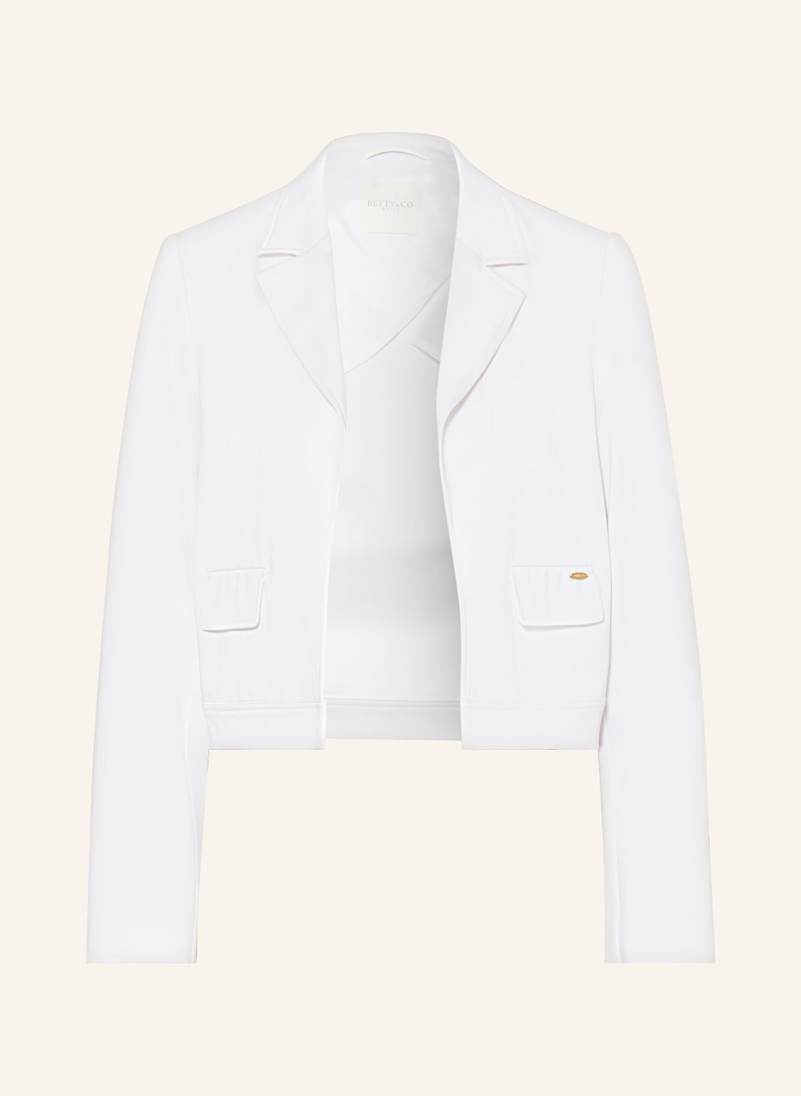 Image of Betty&Co Jerseyblazer weiss