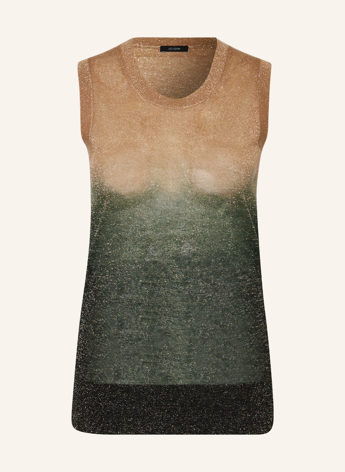 Image of Joseph Stricktop Mit Glitzergarn beige