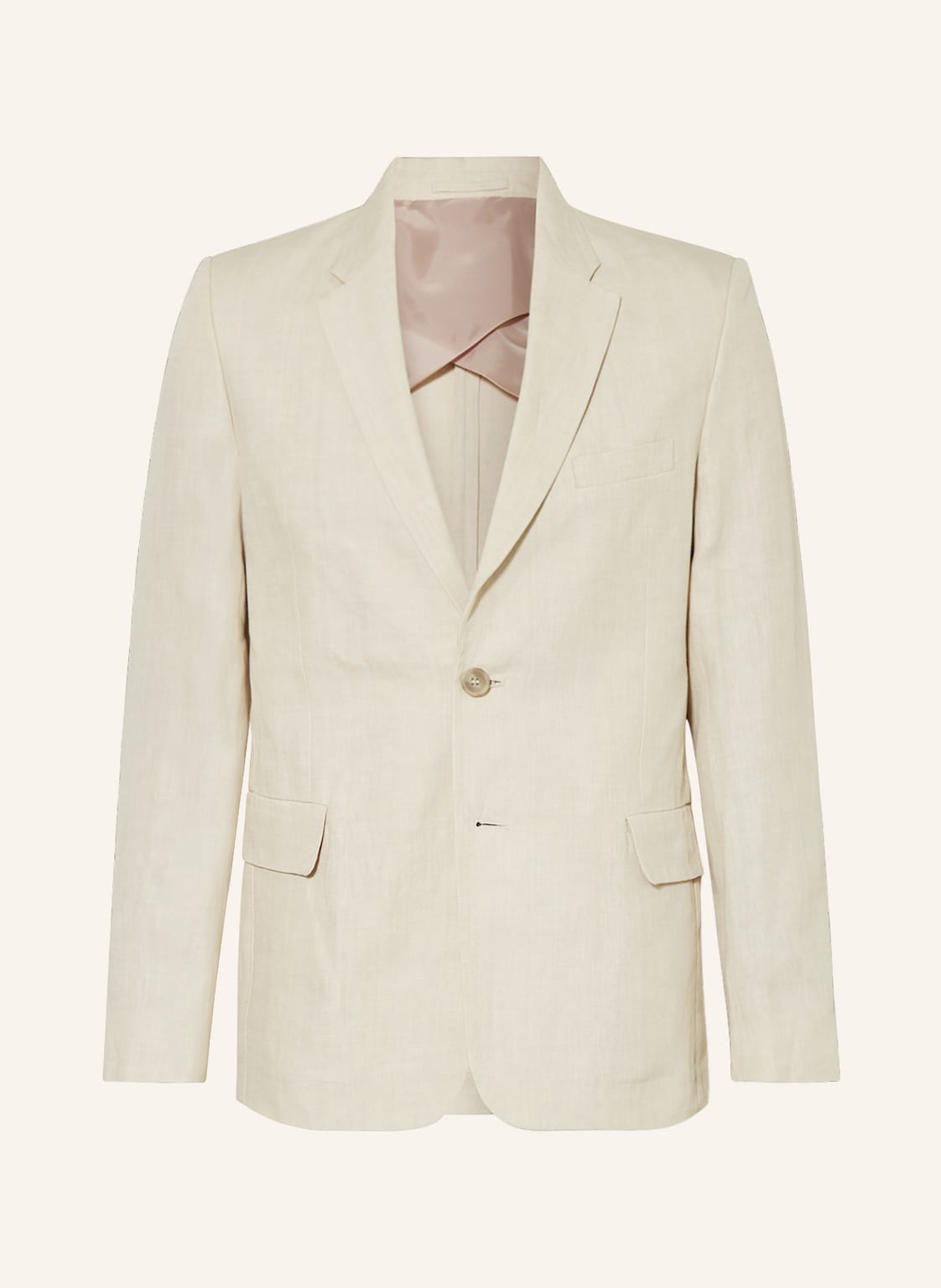 Image of Cos Leinensakko Slim Fit beige
