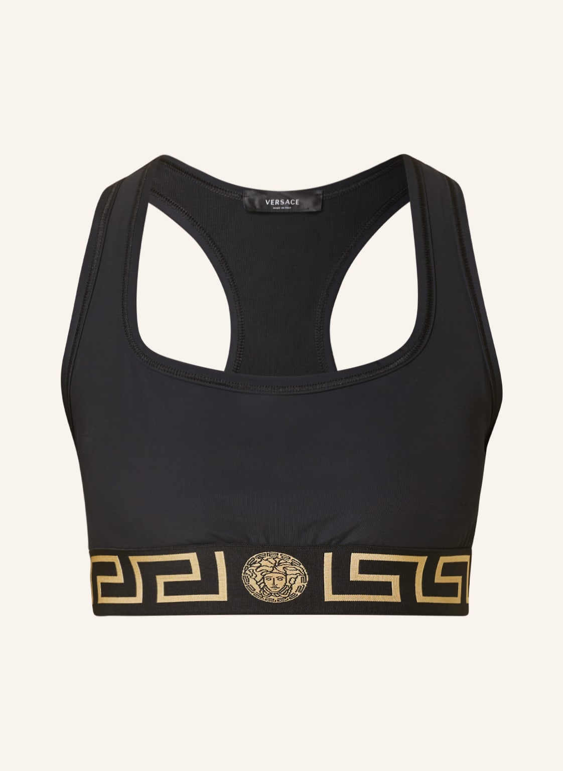 Image of Versace Sport-Bh schwarz