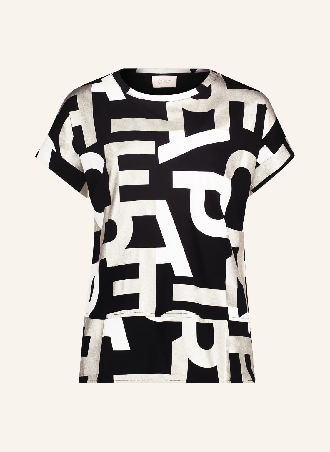 Image of Cartoon T-Shirt schwarz