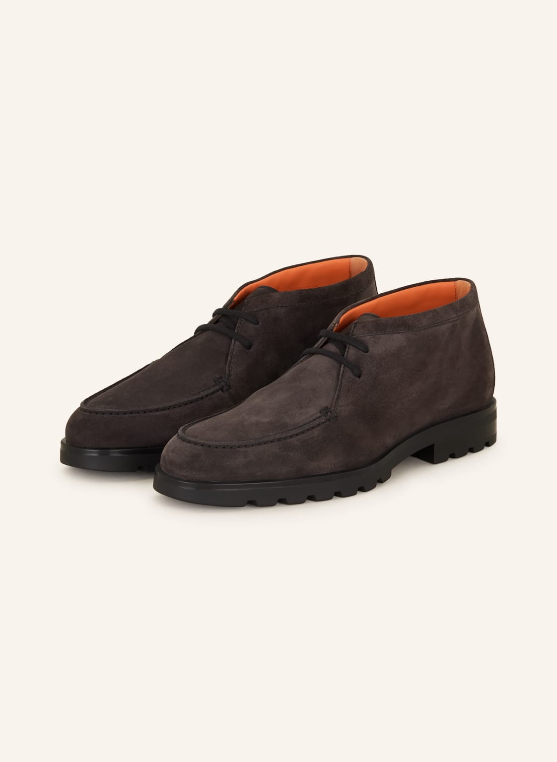 Produktový obrázek Santoni Santoni Šněrovací Boty tmavě šedá