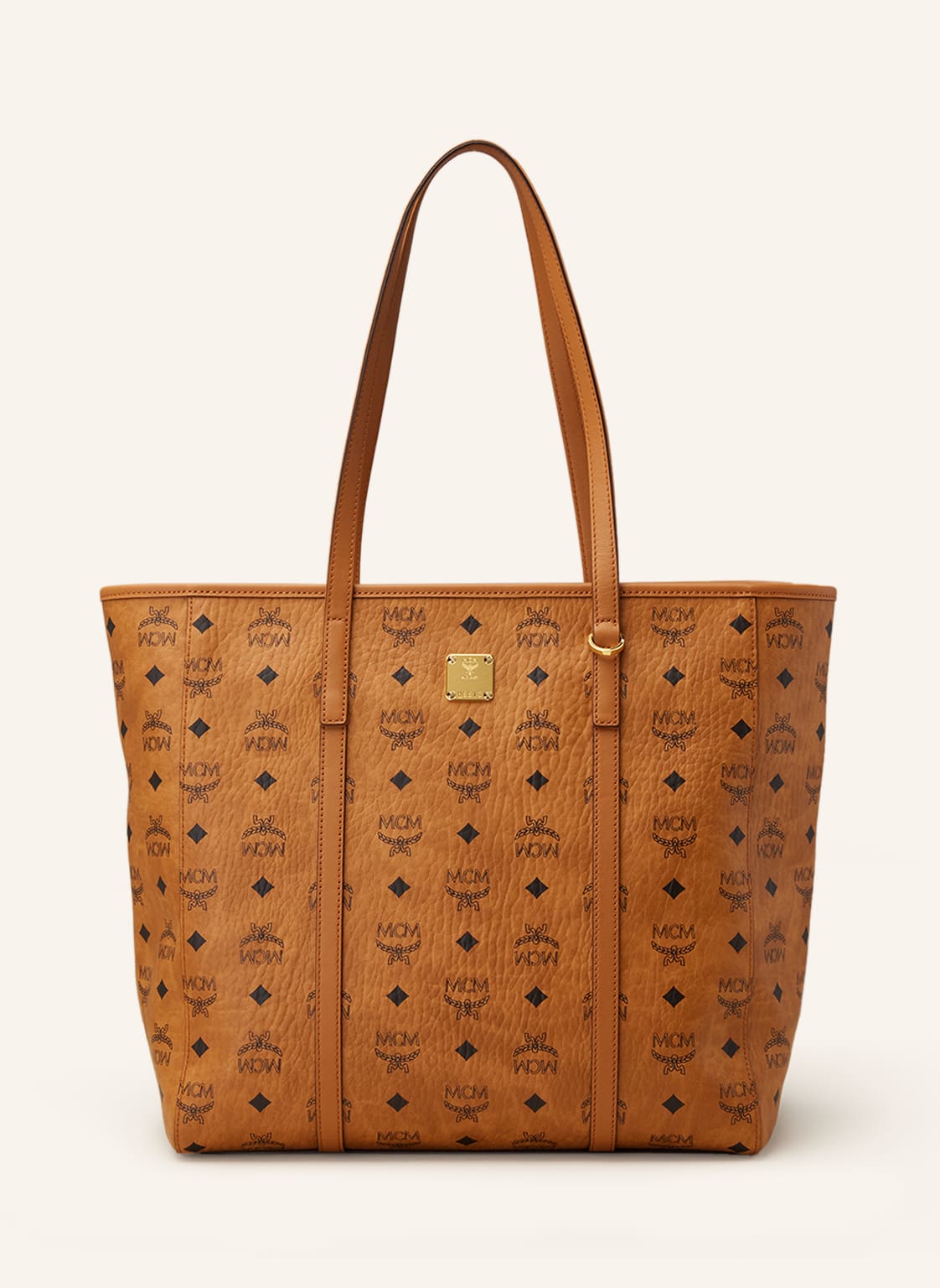 Mcm Shopper Toni Medium braun