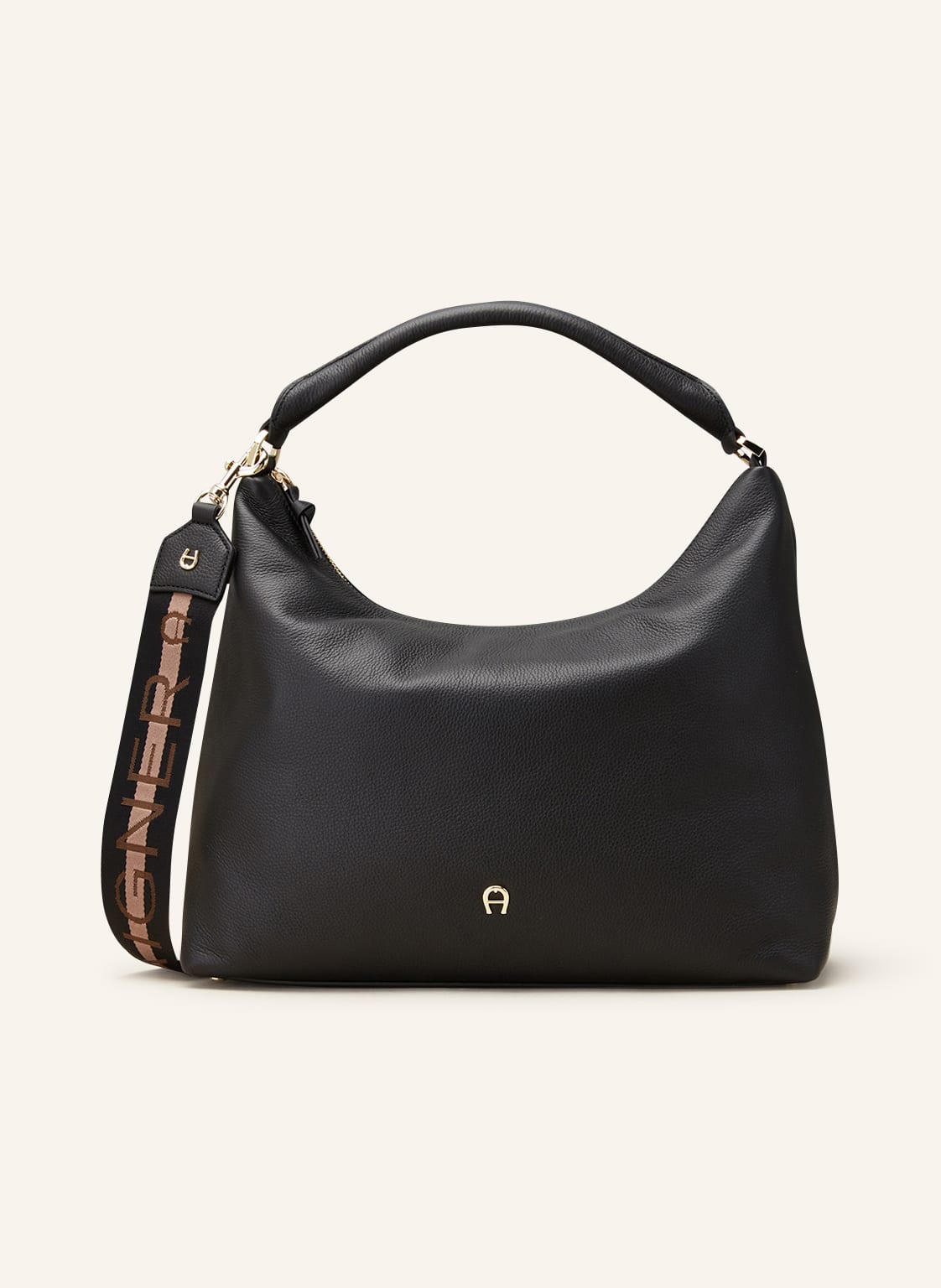 Aigner Hobo-Bag schwarz