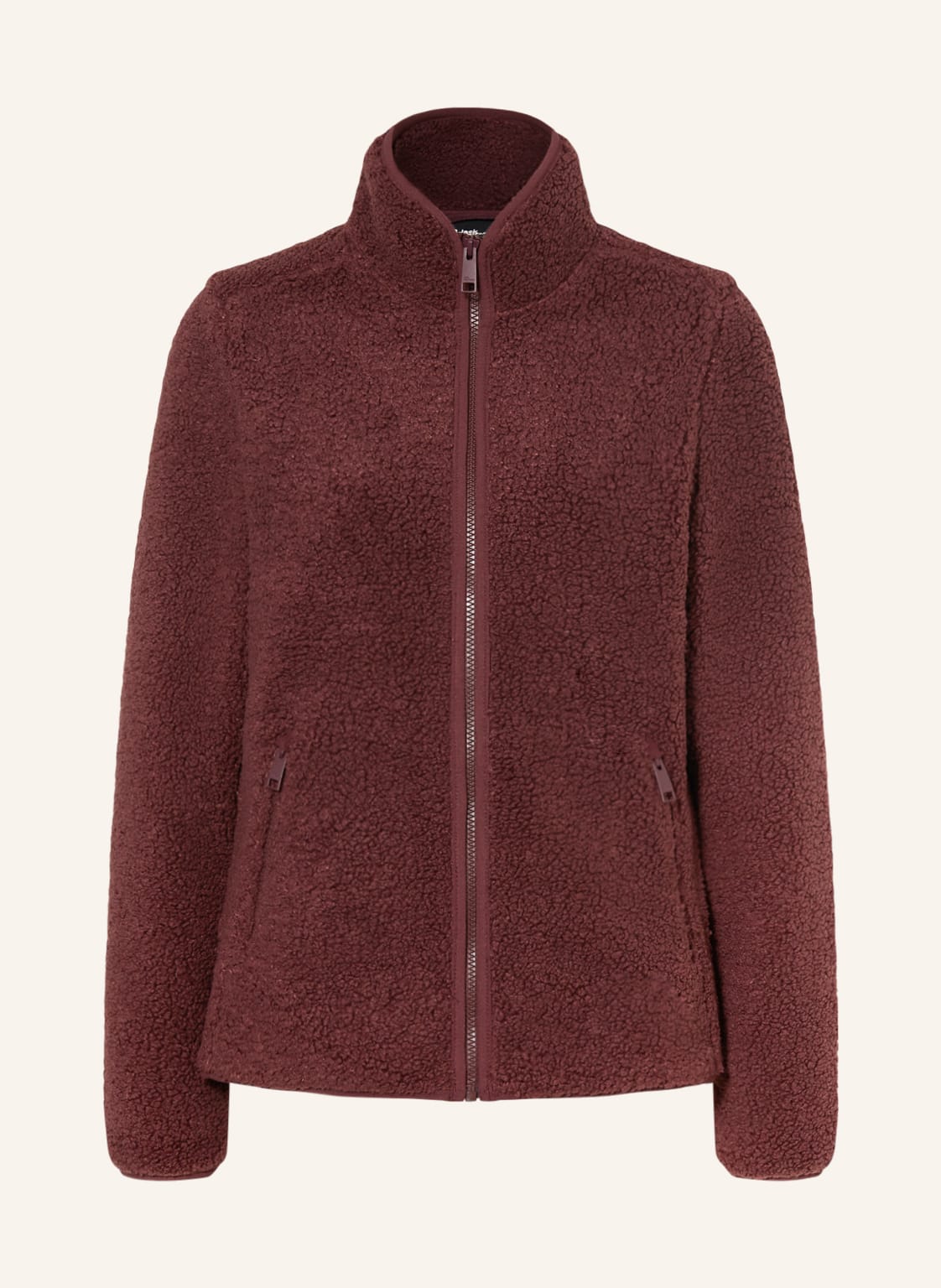 Jack Wolfskin Fleecejacke rot