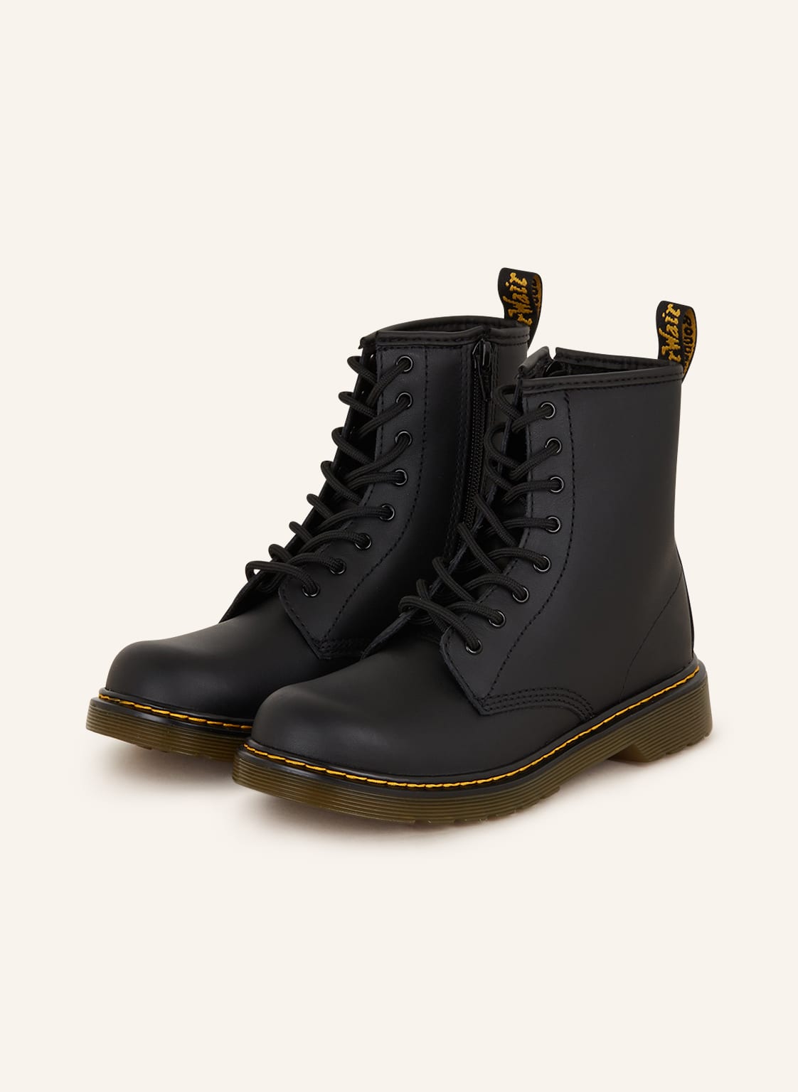 Produktový obrázek Dr. Martens Dr. Martens Šněrovací Boty 1460 Softy T černá