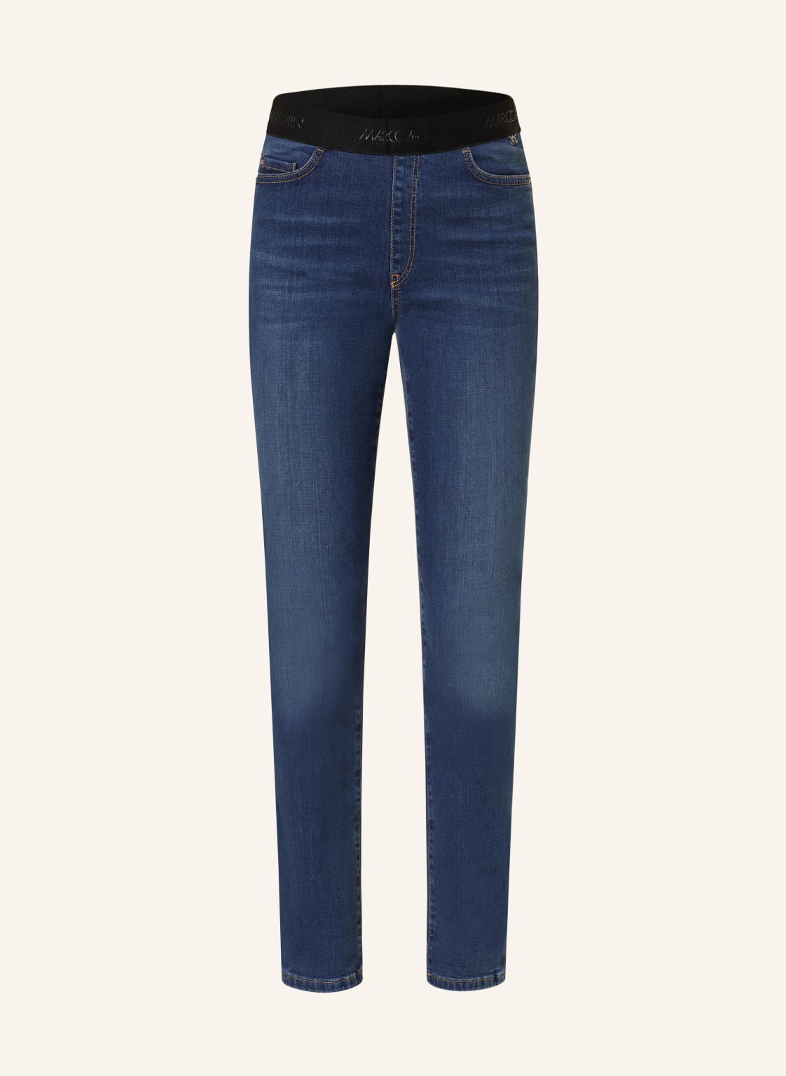 Marc Cain Skinny Jeans blau