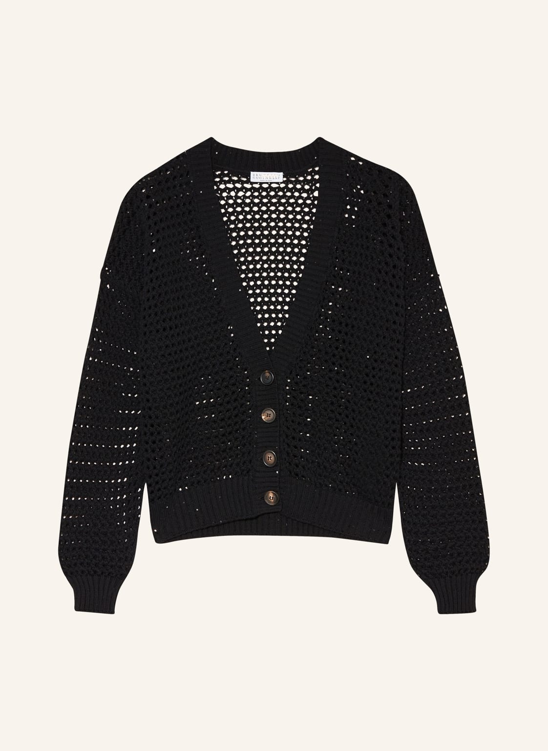 Brunello Cucinelli Strickjacke schwarz