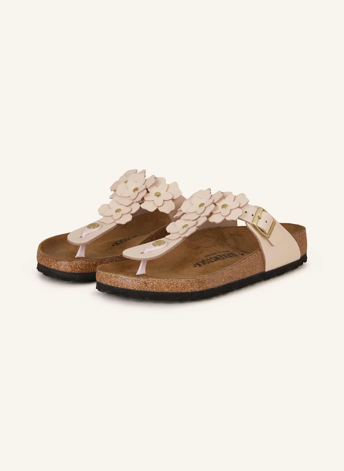 Produktový obrázek Birkenstock Birkenstock Žabky Gizeh Flowers Le světle růžová