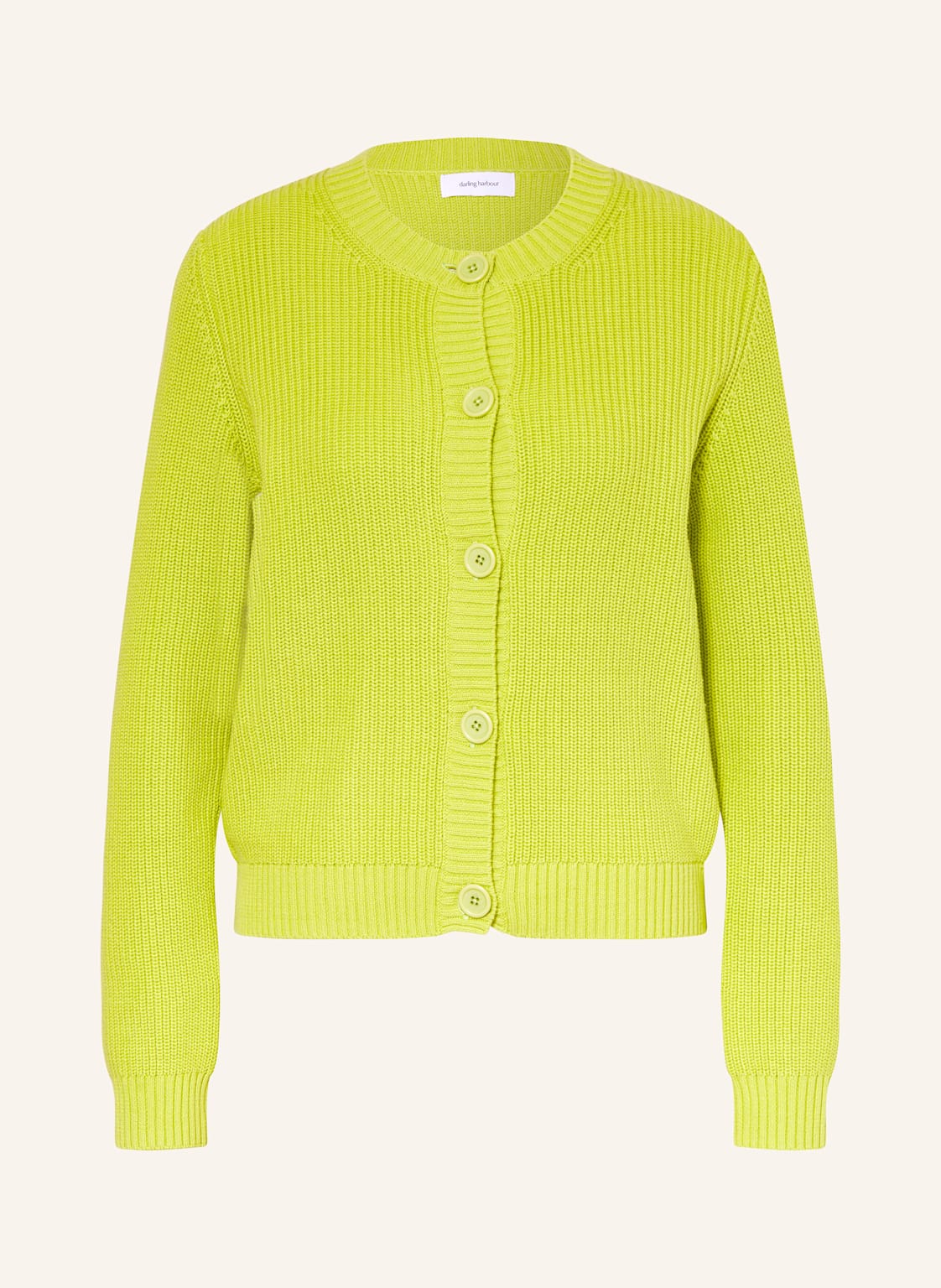 Darling Harbour Strickjacke gruen