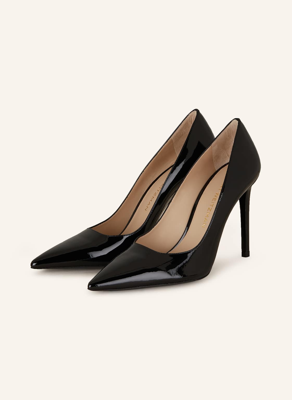 Produktový obrázek Stuart Weitzman Stuart Weitzman Lakované Lodičky Stuart Power 100 černá