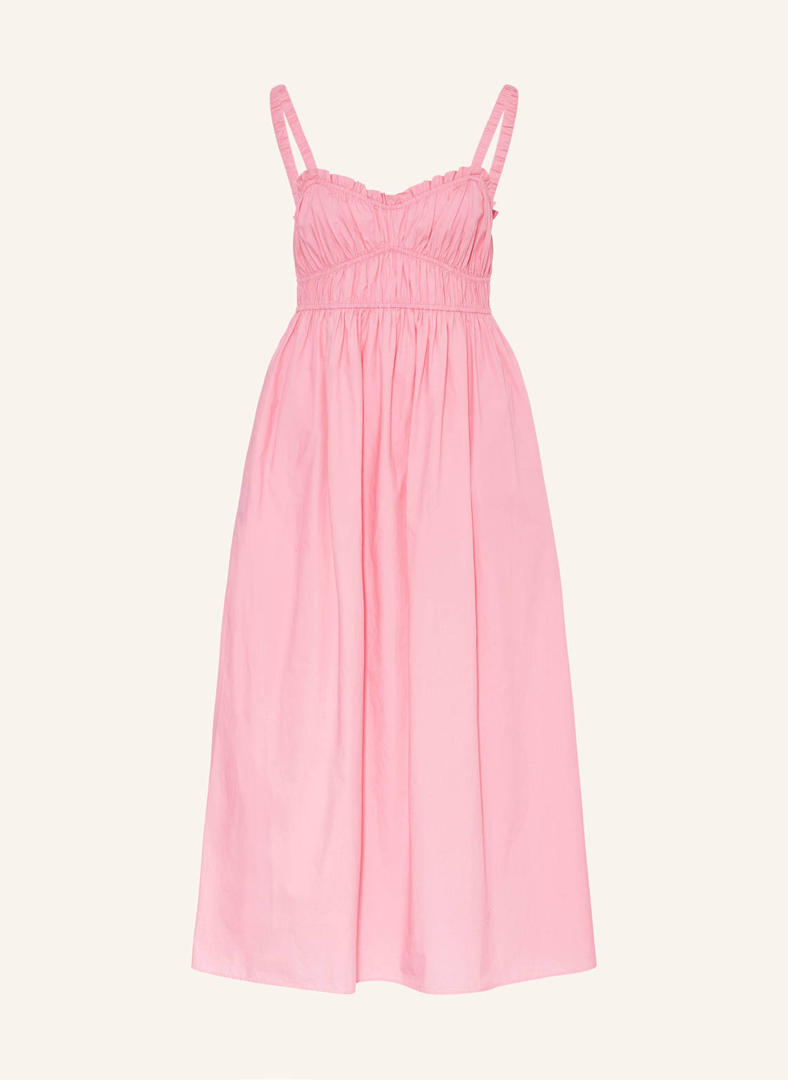 Boss Kleid Dalza Mit Rüschen pink