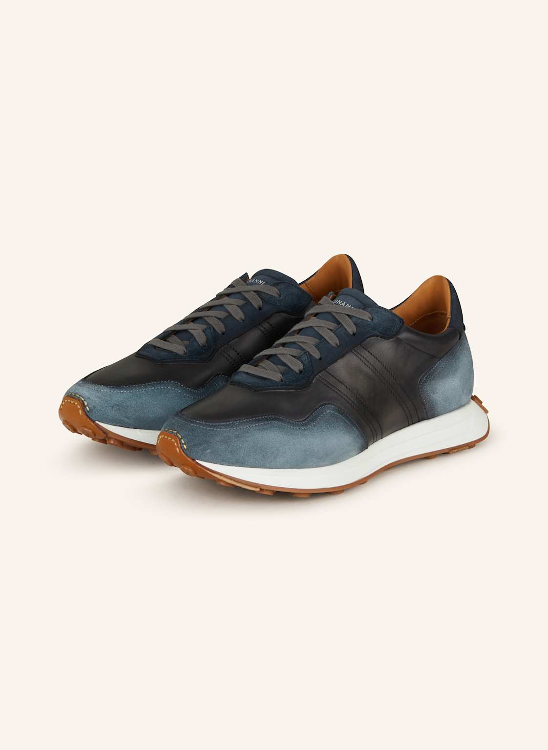 Produktový obrázek MAGNANNI Magnanni Sneakersy Romero Ii černá / modrá / tmavě modrá