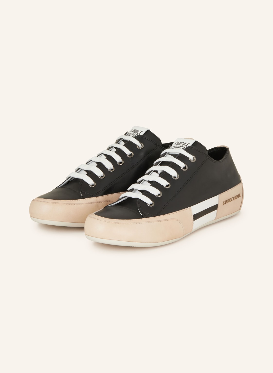 Produktový obrázek Candice Cooper Candice Cooper Sneakersy Rock Patch režná / černá