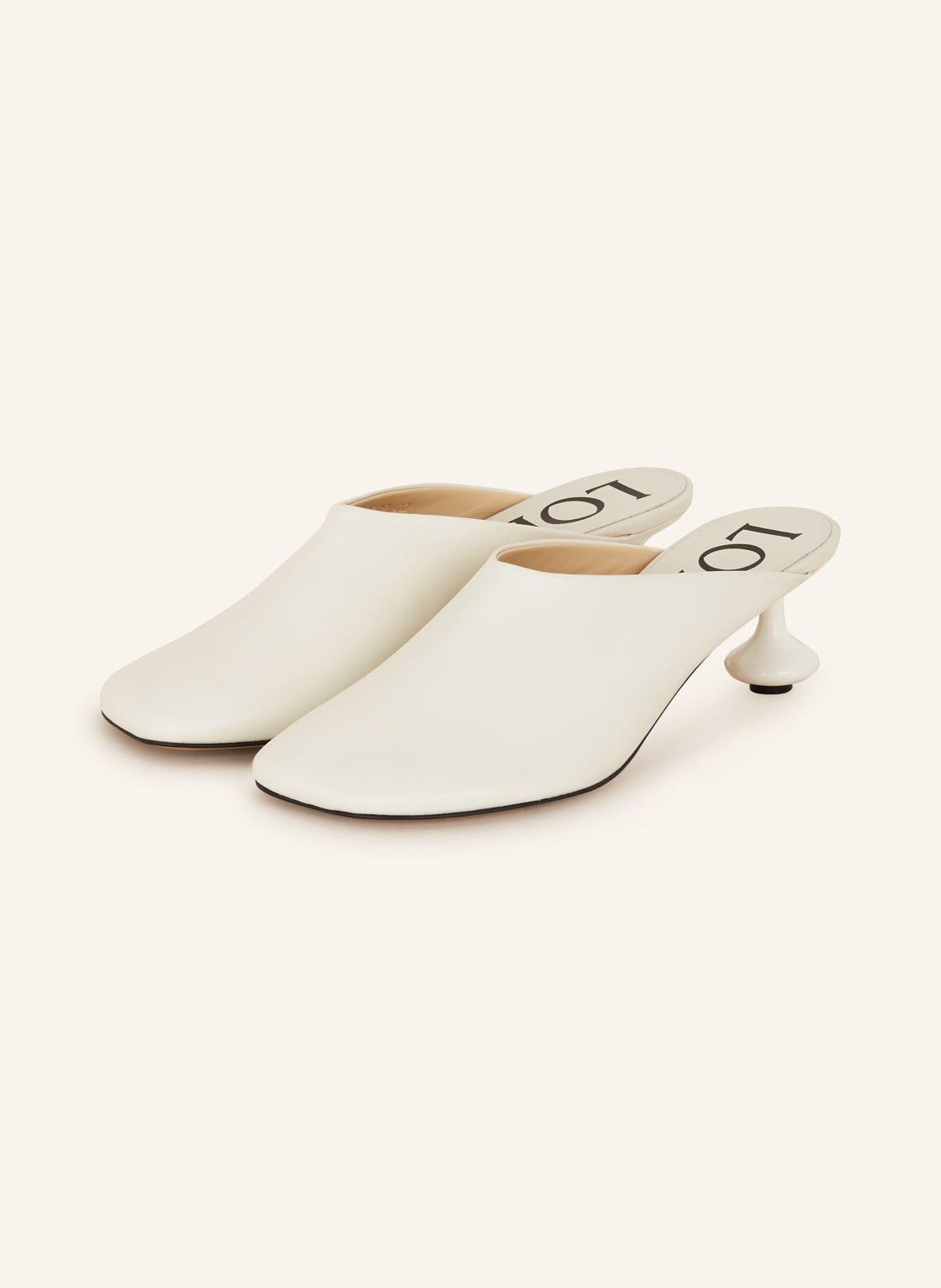 Loewe Mules Toy weiss