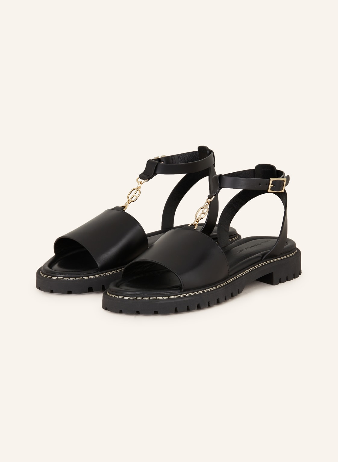Claudie Pierlot Sandalen schwarz