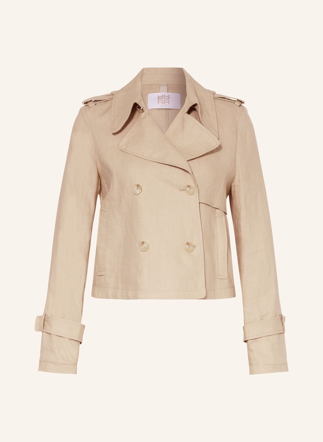 Riani Cabanjacke Aus Leinen beige