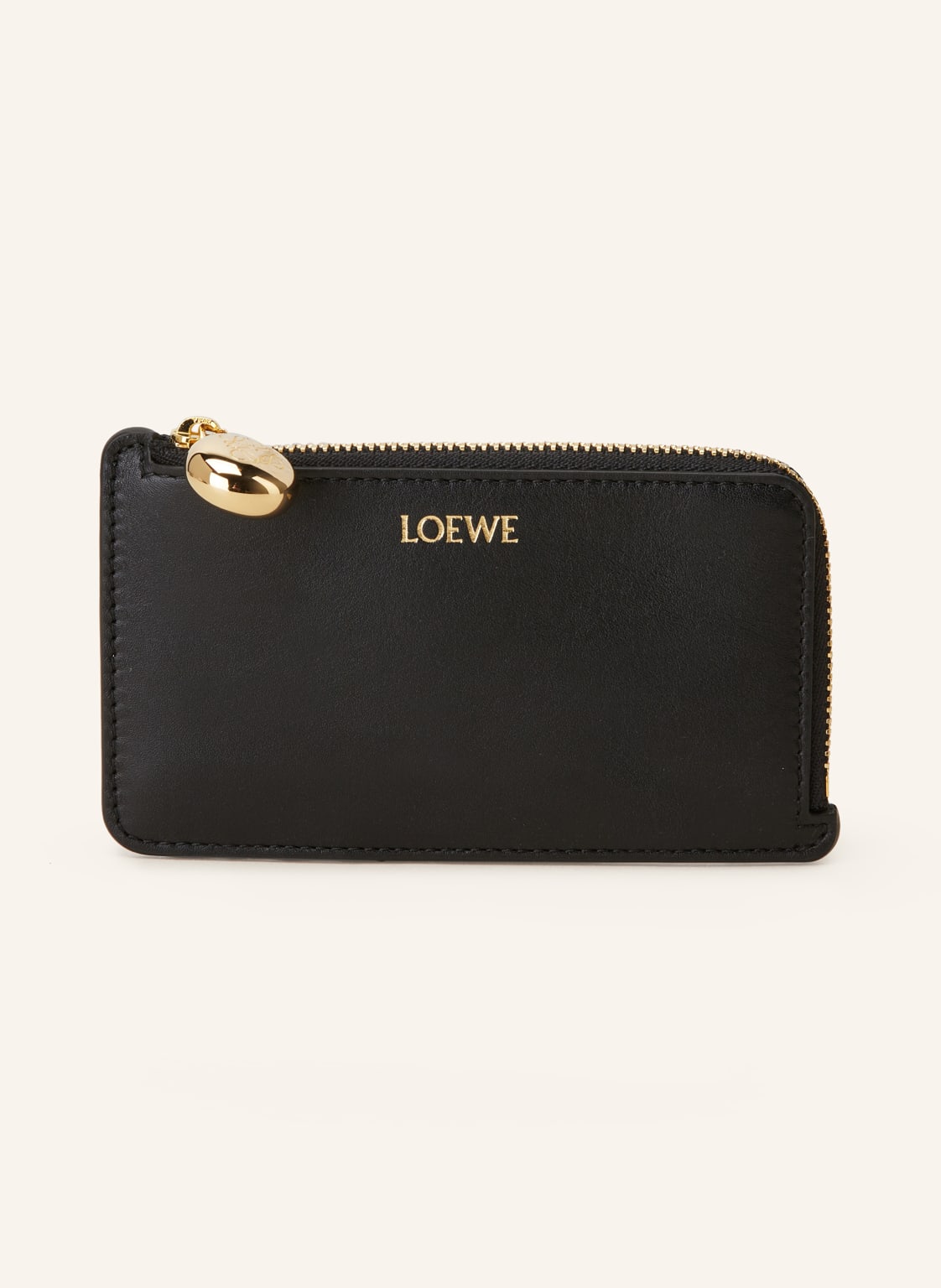 Loewe Kartenetui Pebble schwarz