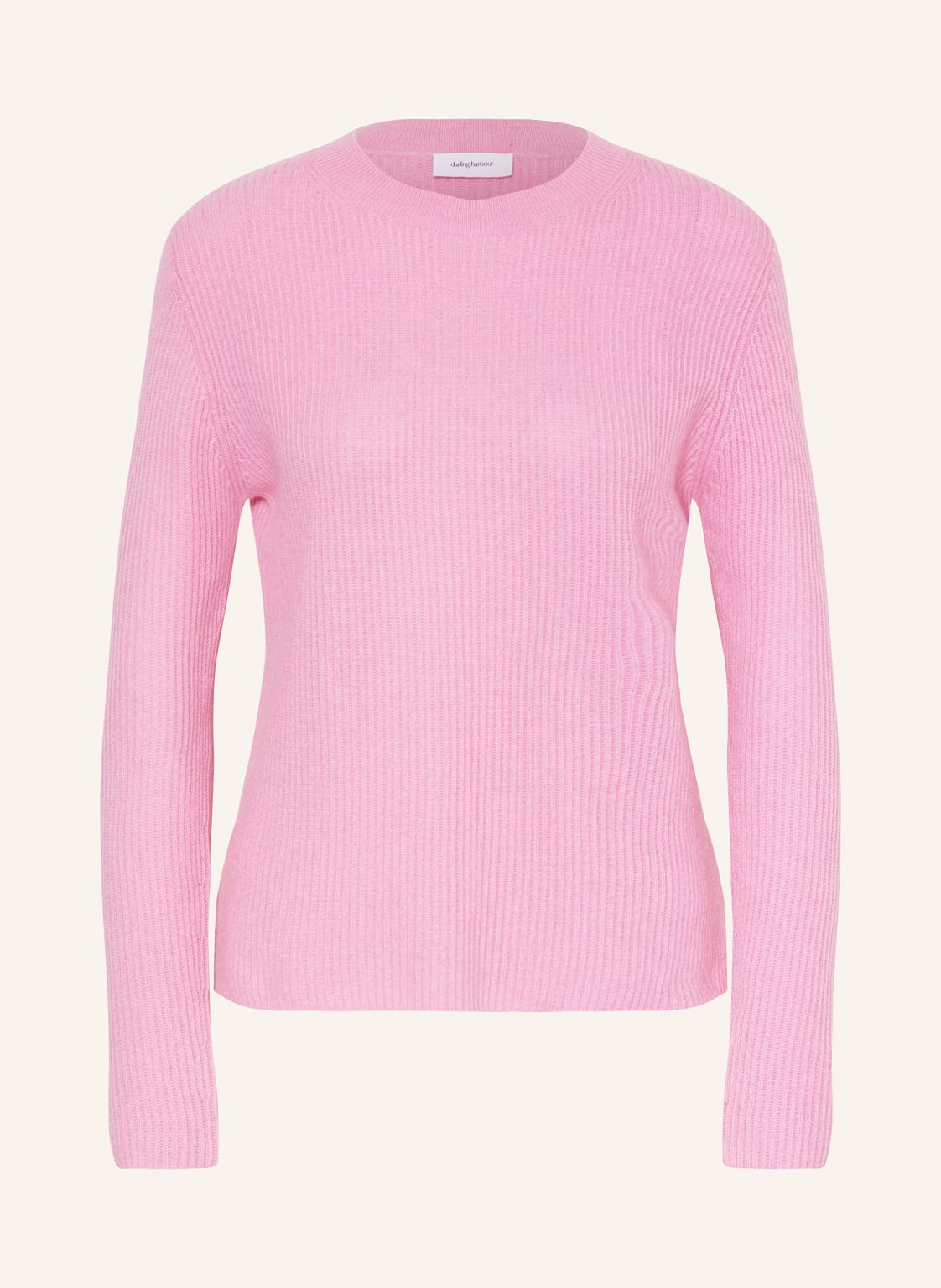 Darling Harbour Cashmere-Pullover rosa