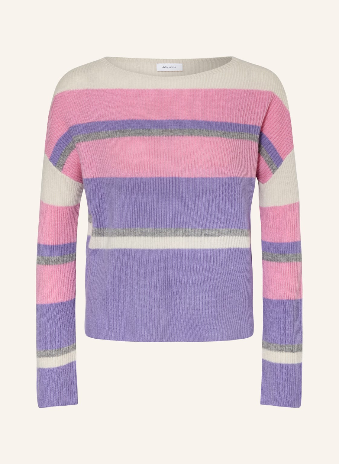 Darling Harbour Cashmere-Pullover rosa