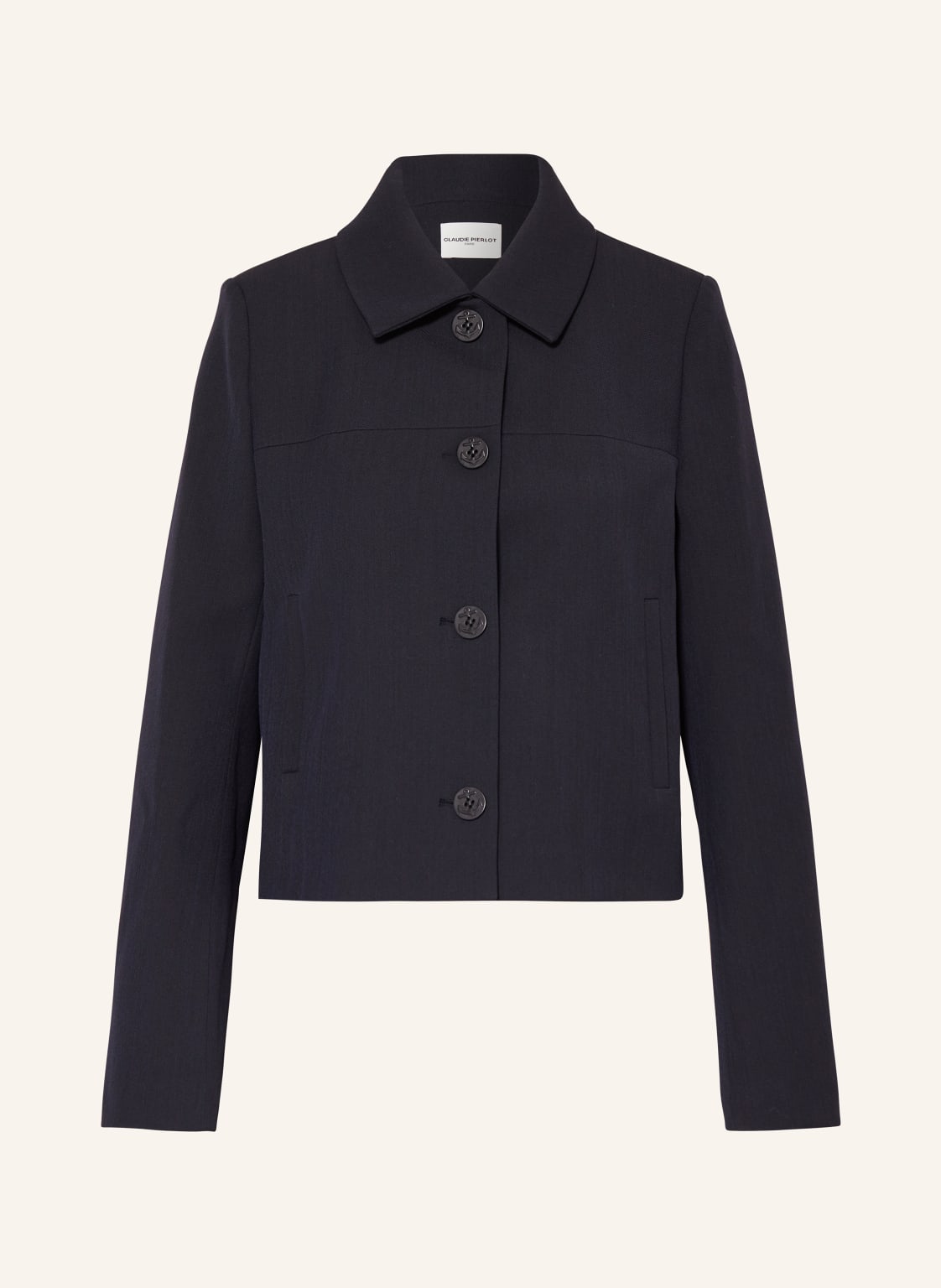 Claudie Pierlot Kastenjacke blau