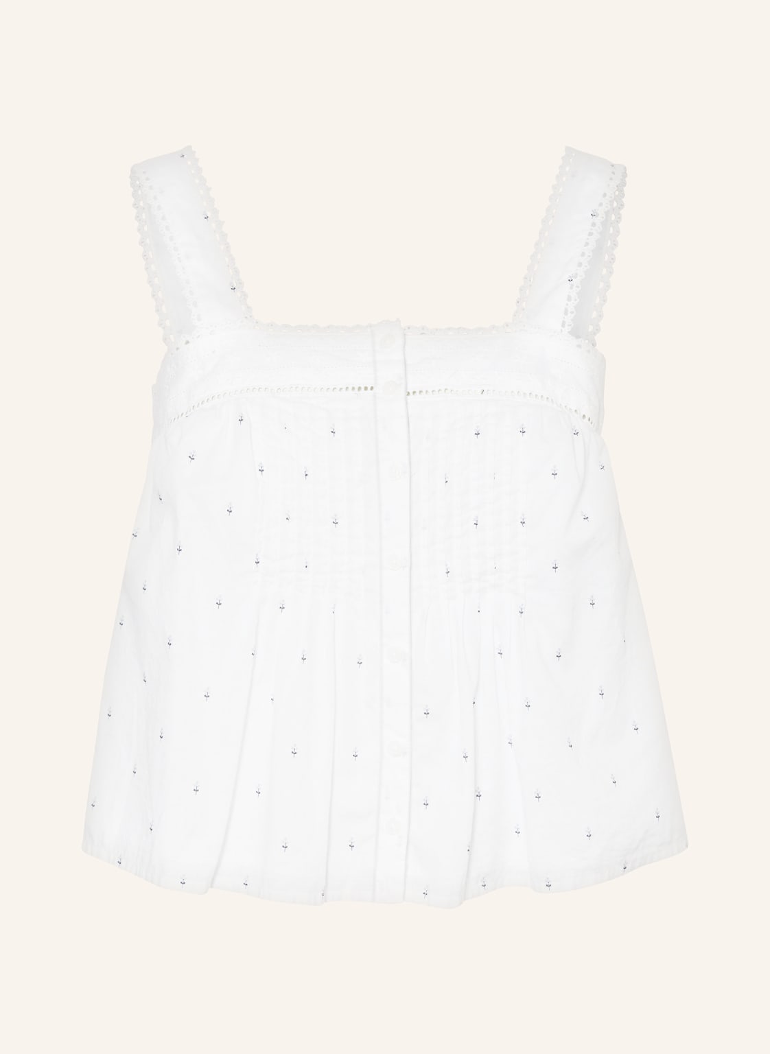 Levi’s® Top Anabelle Mit Spitze weiss