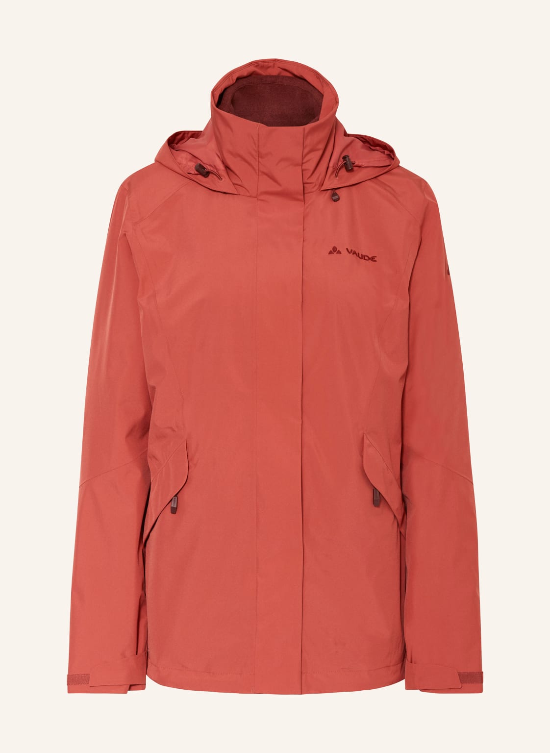 Vaude 2-In-1-Jacke Rosemoor rot