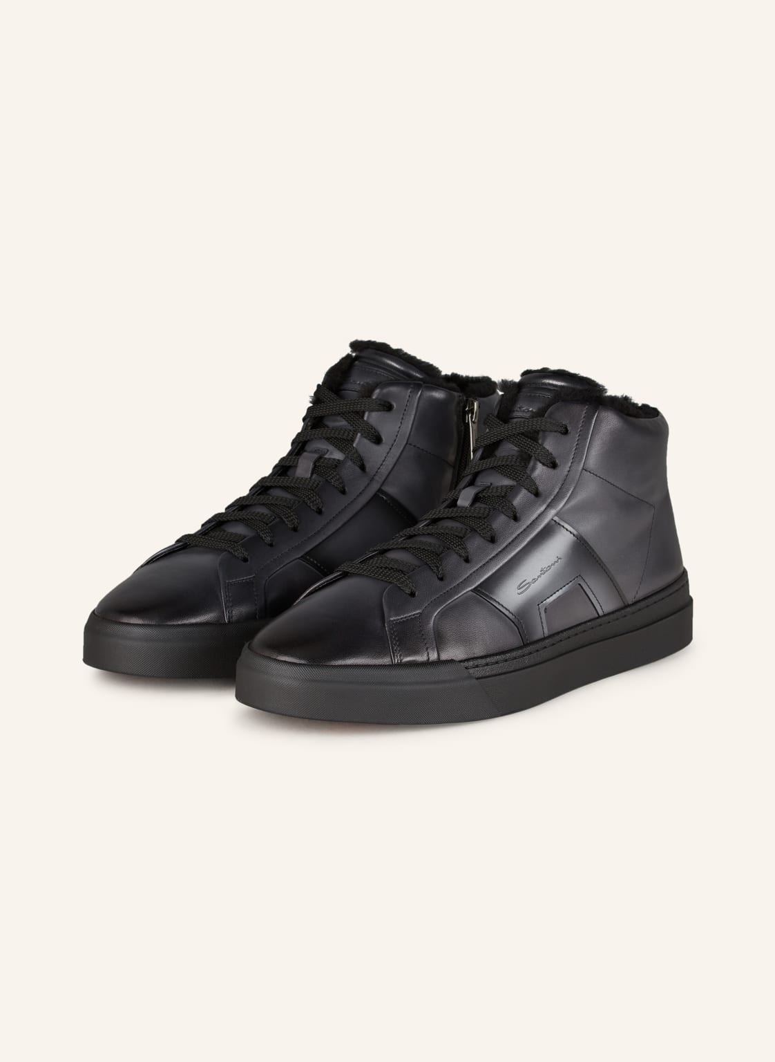 Produktový obrázek Santoni Santoni Vysoké Sneakersy černá