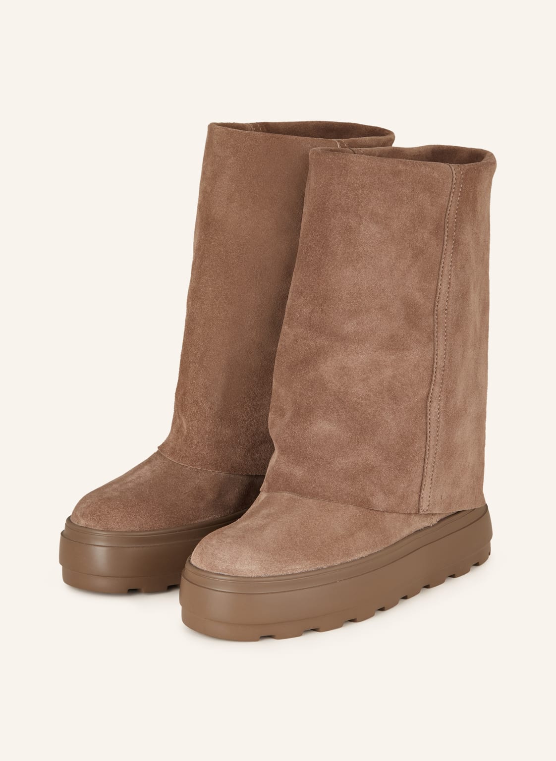Produktový obrázek CASADEI Casadei Boty Na Platformě Double Face tmavě hnědá
