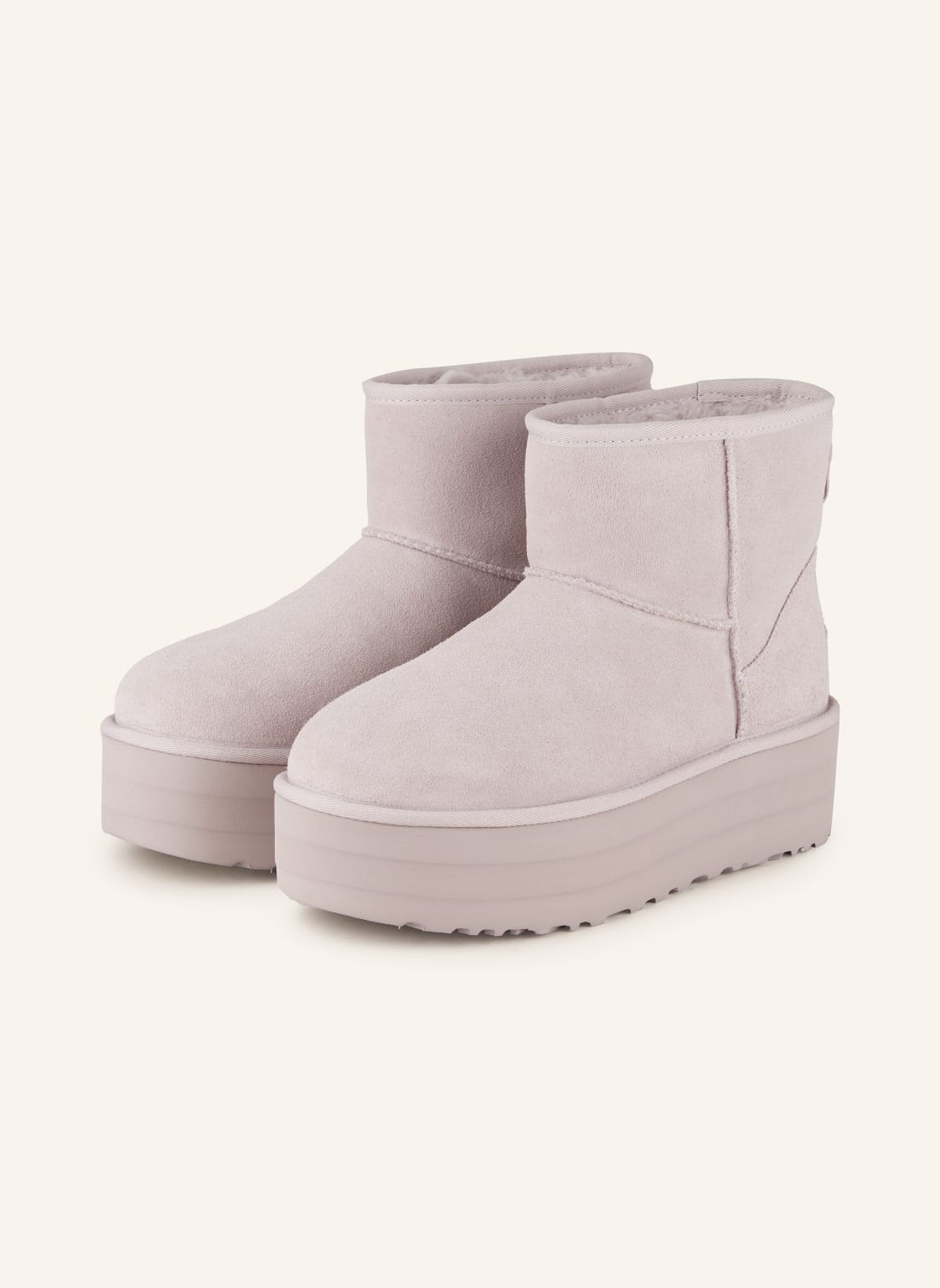 Produktový obrázek Ugg Ugg Boty Na Platformě Classic Mini Platform světle fialová