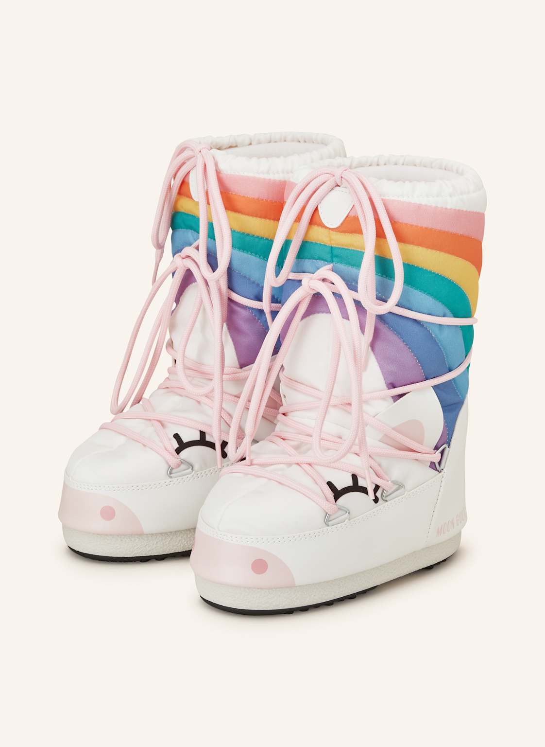 Produktový obrázek moon boot Moon Boot Moon Boots Icon Unicorn bílá / tmavě modrá / světle růžová