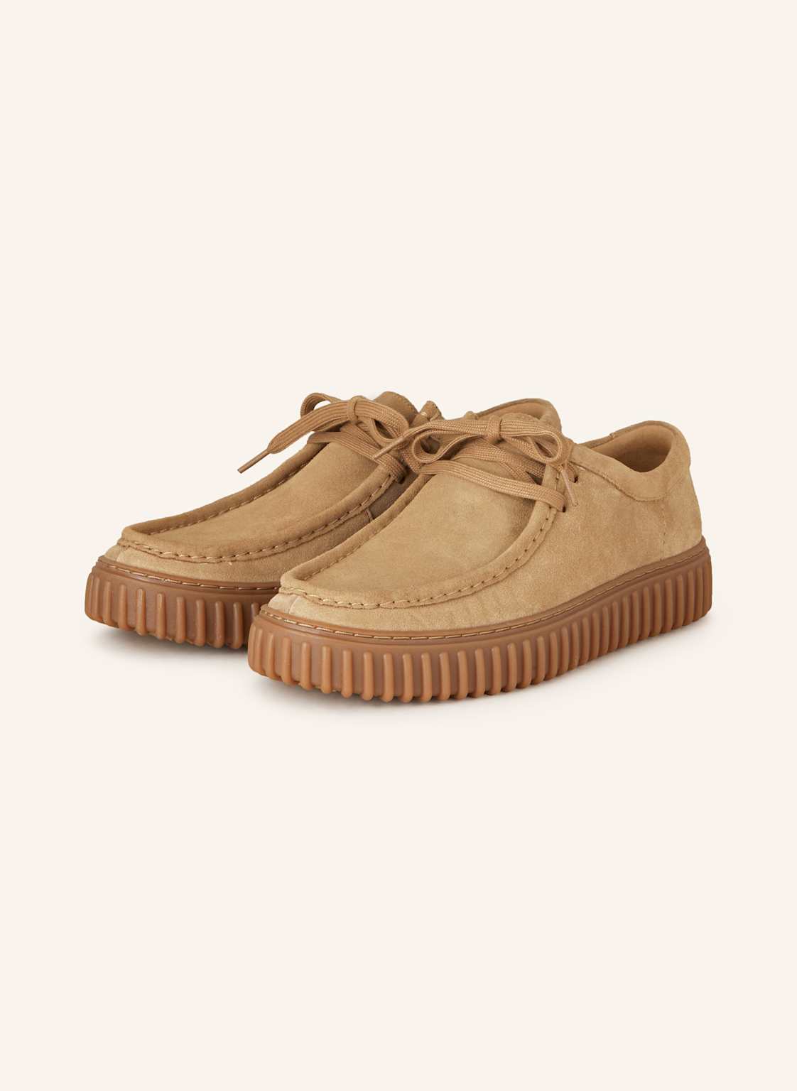 Produktový obrázek Clarks Clarks Šněrovací Boty Torhill světle hnědá