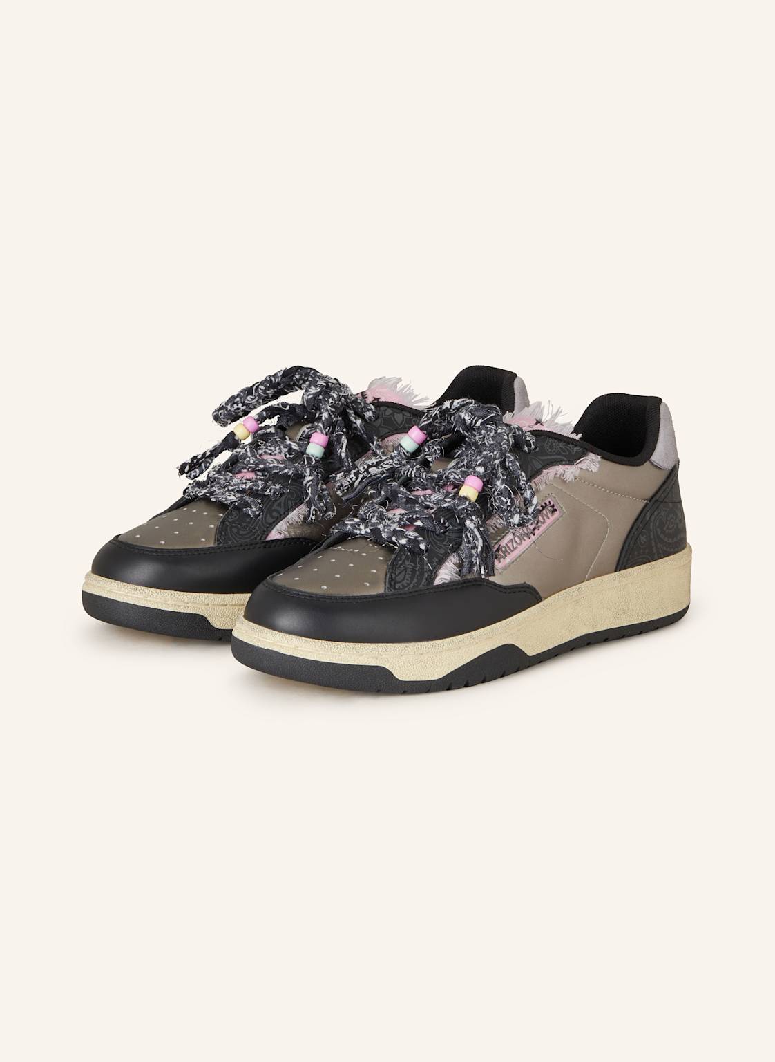 Produktový obrázek ARIZONA LOVE Arizona Love Sneakersy Venice černá / černošedá / růžová