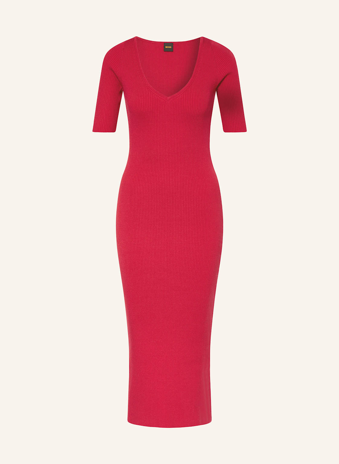Boss Strickkleid Fargheritina rot