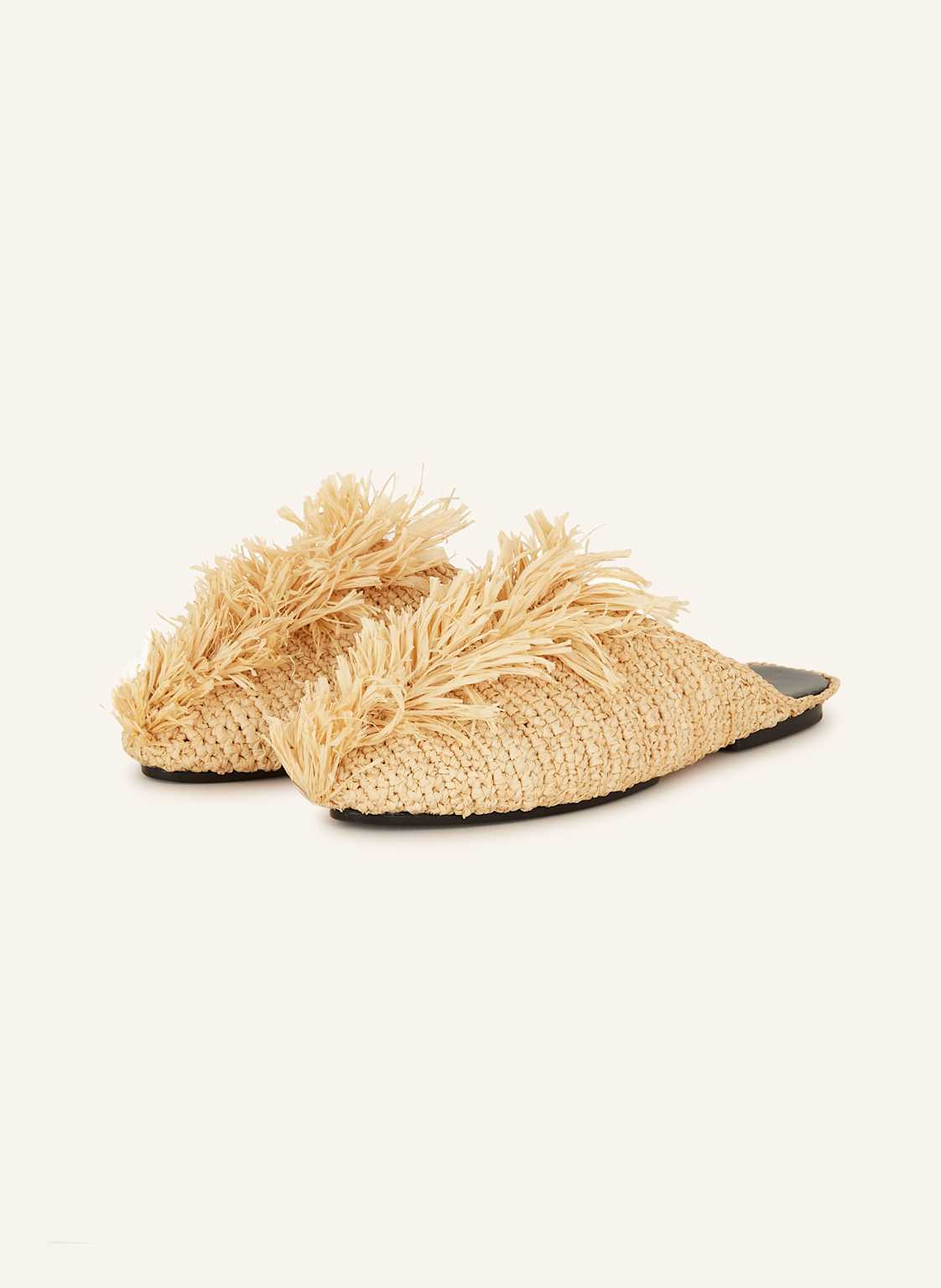 Produktový obrázek Jil Sander Jil Sander Mules béžová / černá