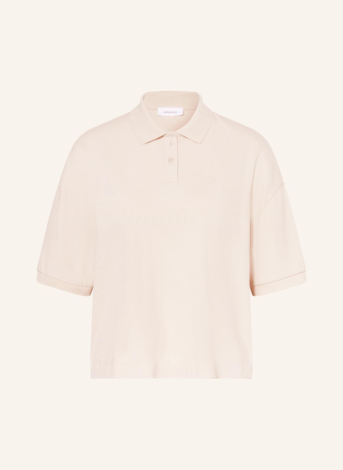 Darling Harbour Piqué-Poloshirt beige