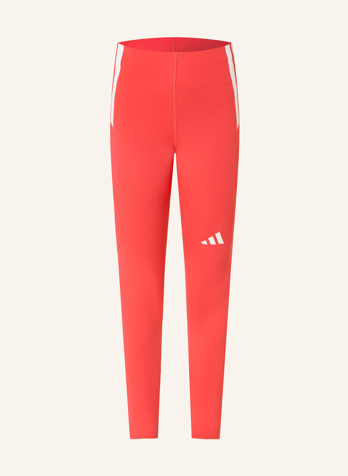Adidas Lauf-Tights Adizero Full Length rot