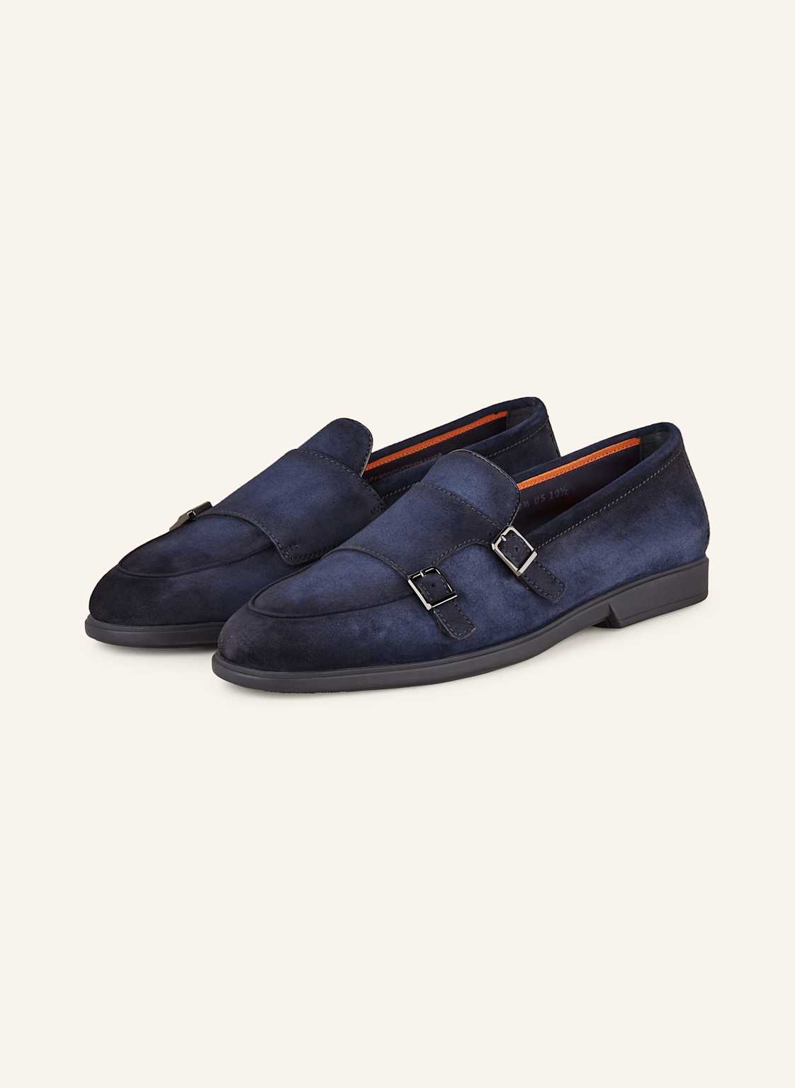 Produktový obrázek Santoni Santoni Monky S Dvojitou Přezkou tmavě modrá