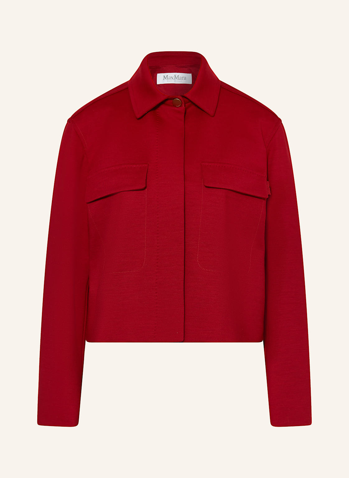 Max Mara Jacke Talamo rot