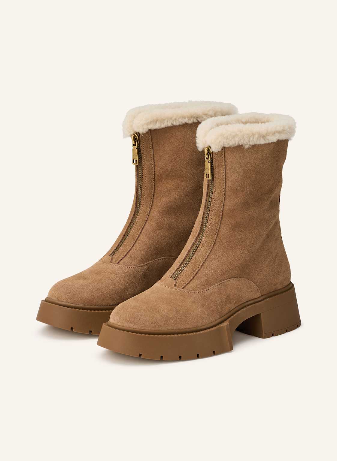 Produktový obrázek Coach Coach Boots Leah hnědá