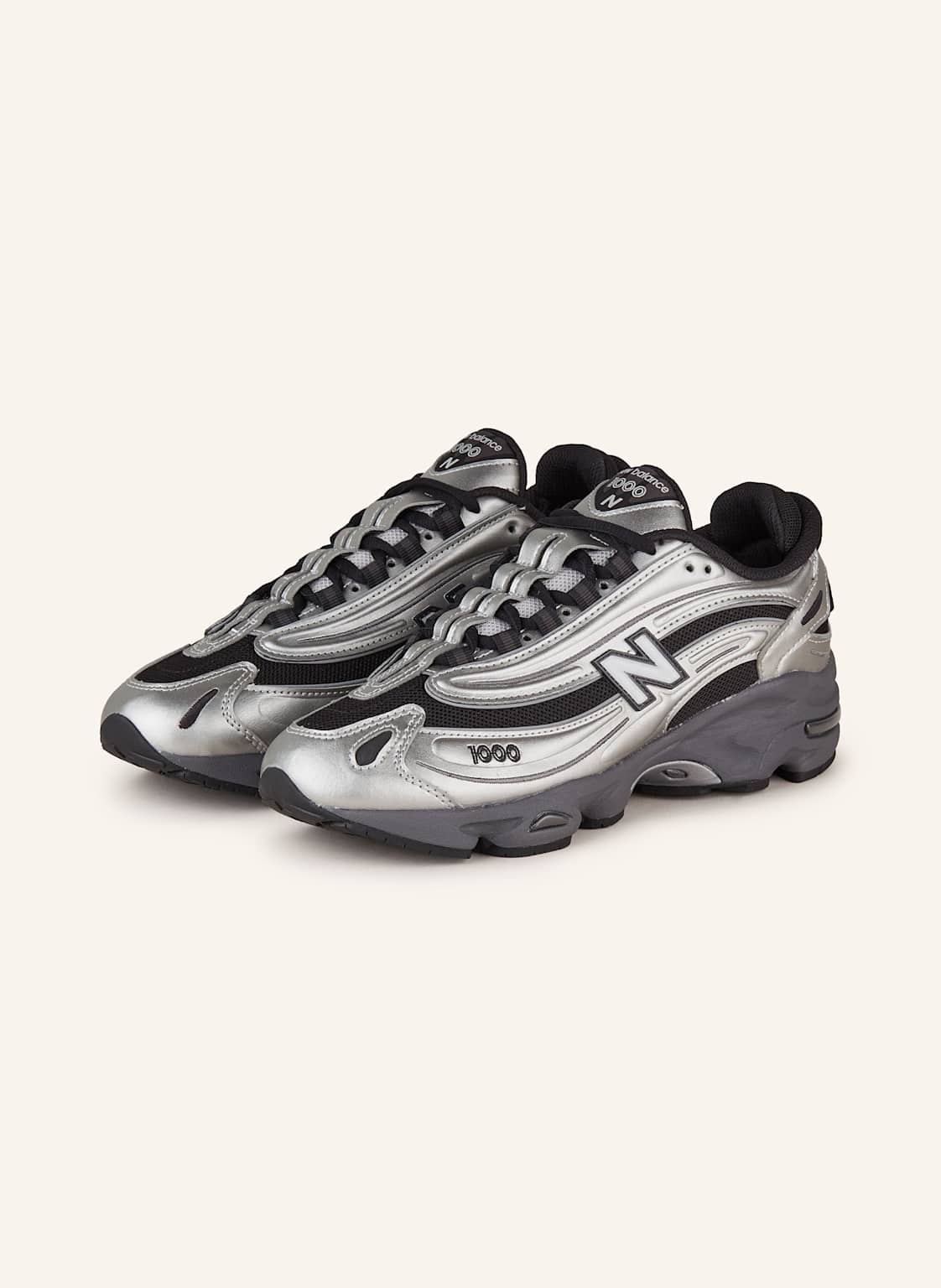 Produktový obrázek New Balance New Balance Sneakersy m1000 stříbrná / černá