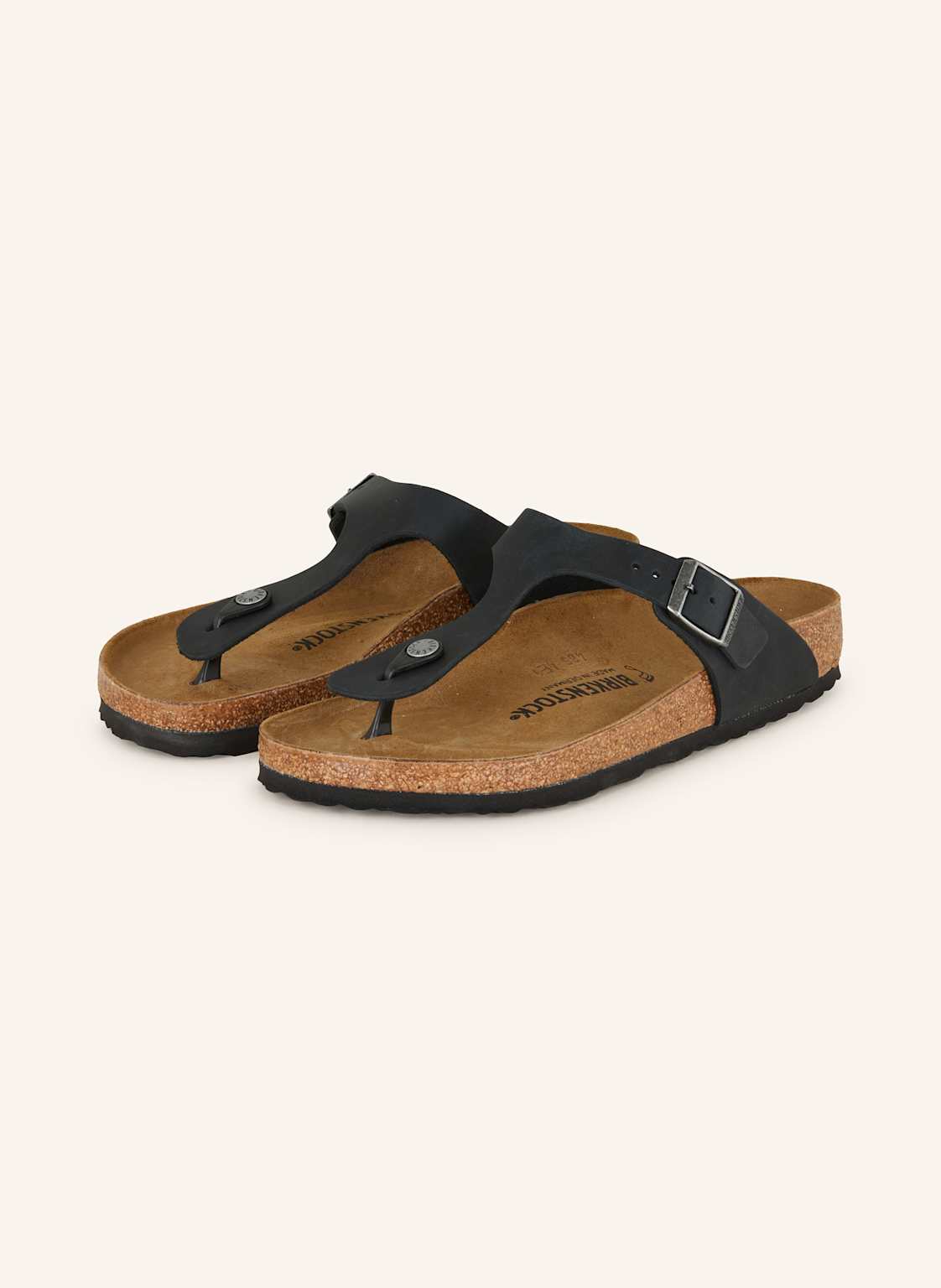 Produktový obrázek Birkenstock Birkenstock Žabky Gizeh Big Buckle černá
