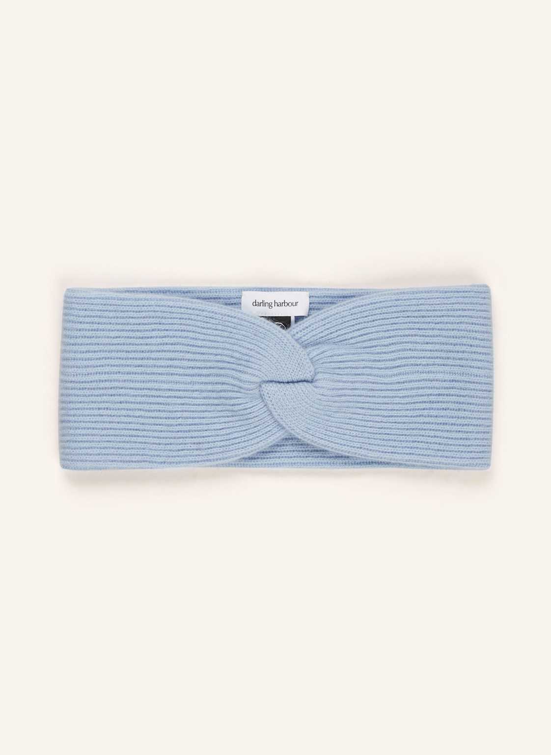 Darling Harbour Stirnband Aus Cashmere blau