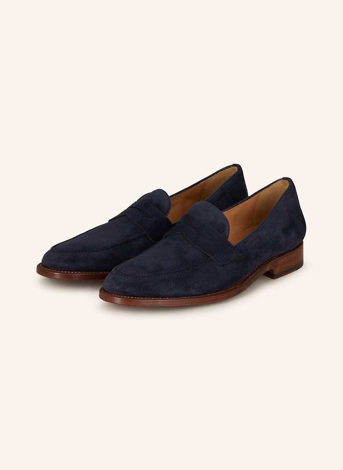 Produktový obrázek Cordwainer Cordwainer Mokasíny Typu Penny tmavě modrá