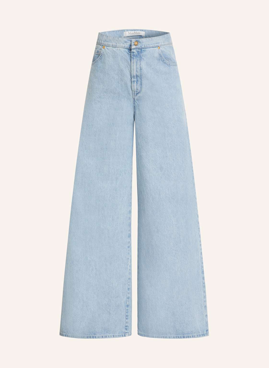 Max Mara Straight Jeans Affari blau