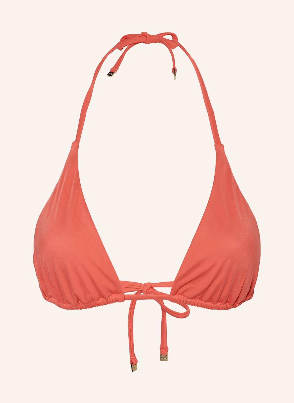 Boss Triangel-Bikini-Top pink