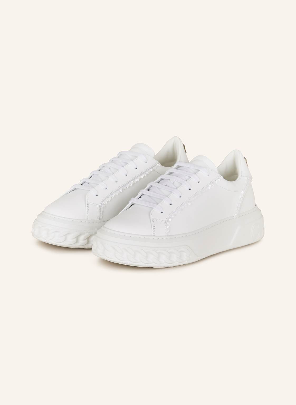 Produktový obrázek CASADEI Casadei Sneakersy Off Road S Flitry bílá