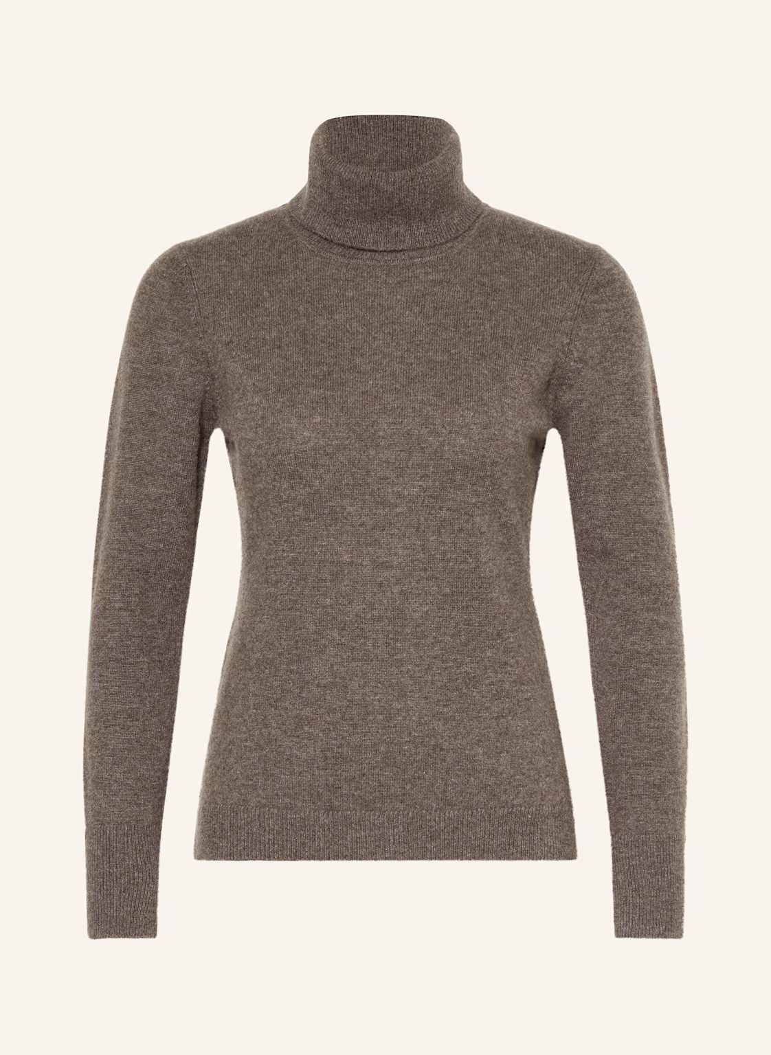 Darling Harbour Rollkragenpullover Aus Cashmere braun